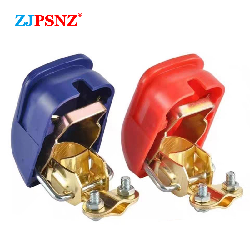 Battery Terminal Clamps Quick Release Brass - زوج واحد من مشابك البطارية ذات