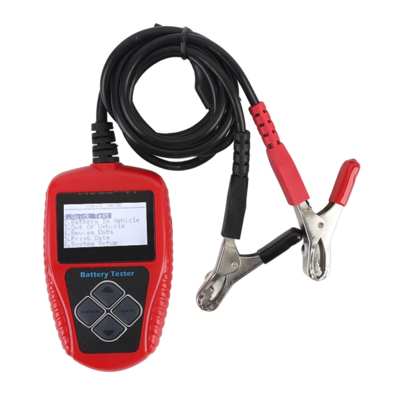 Car Battery Load Tester Digital Cranking - جهاز اختبار بطارية السيارة 12 فولت،