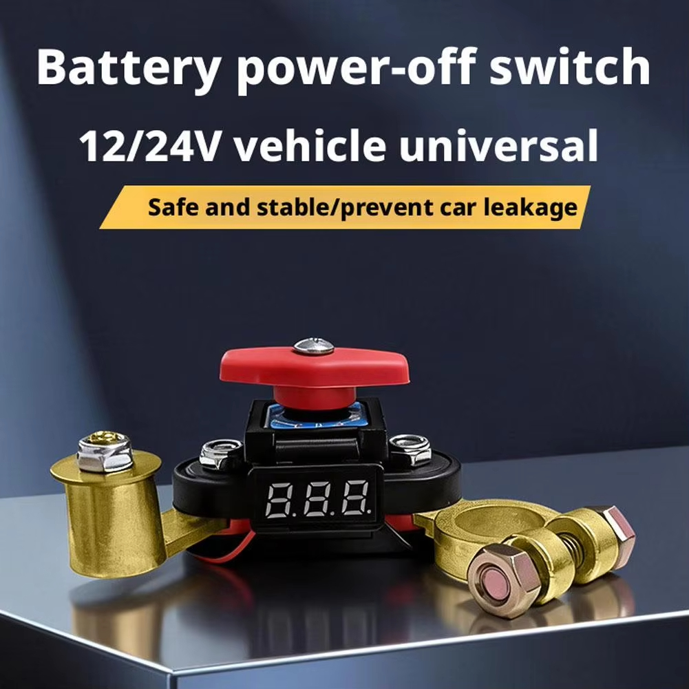 مفتاح فصل بطارية السيارة ثنائي - مراجعة Battery Disconnect Switch Master Cut Off وسعره