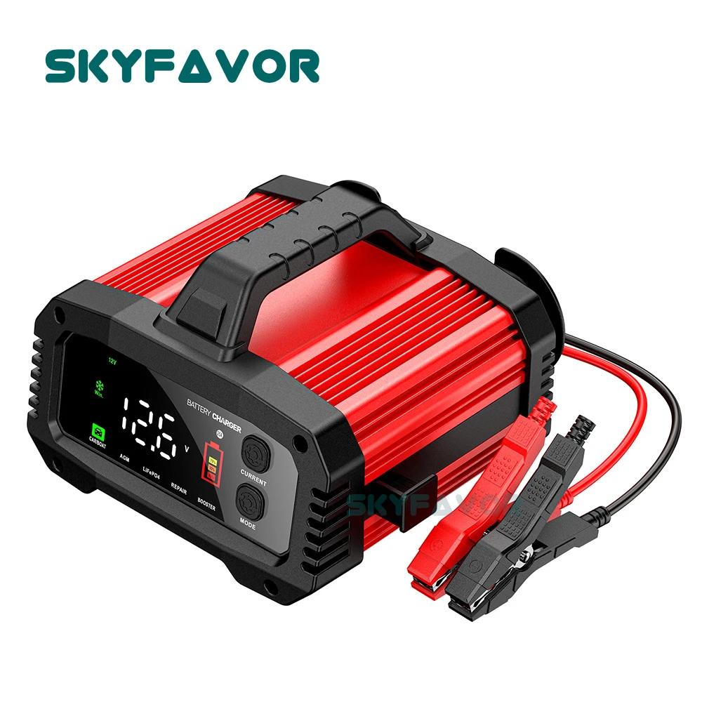 شاحن بطارية ذكي أوتوماتيكي 12  - مراجعة Lifepo4 Battery Charger Smart Automatic وسعره