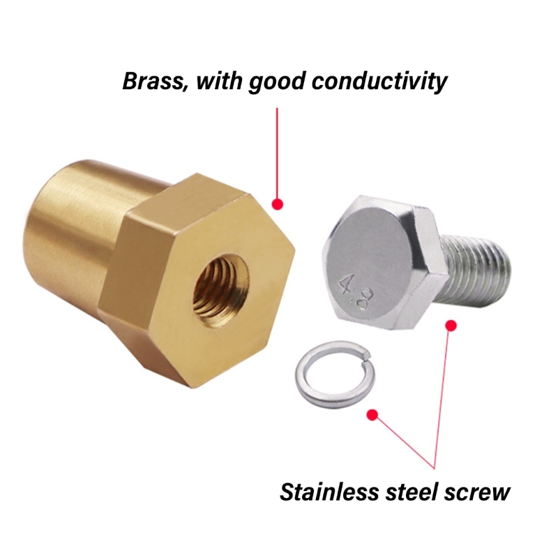 1 زوج الإفراج السريع 12 فولت 2 - مراجعة Battery Terminal Clamps Quick Release Brass وسعره