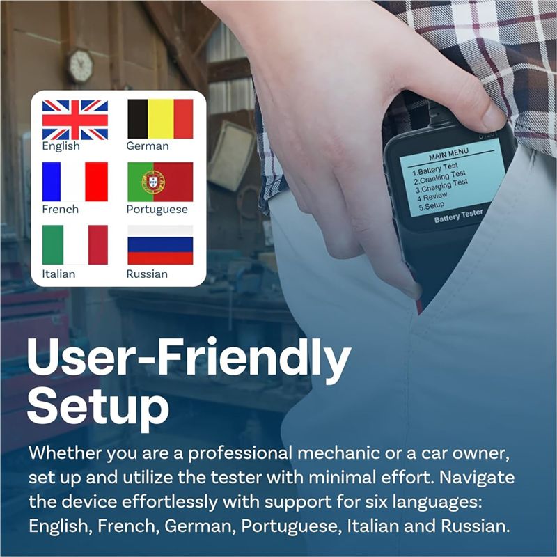 AA94 - جهاز اختبار بطاريات الس - مراجعة Alternator Tester Digital Diagnostic Tool وسعره