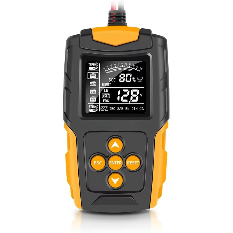 جهاز اختبار بطارية السيارة الر - مراجعة Car Battery Load Tester Digital Cranking وسعره