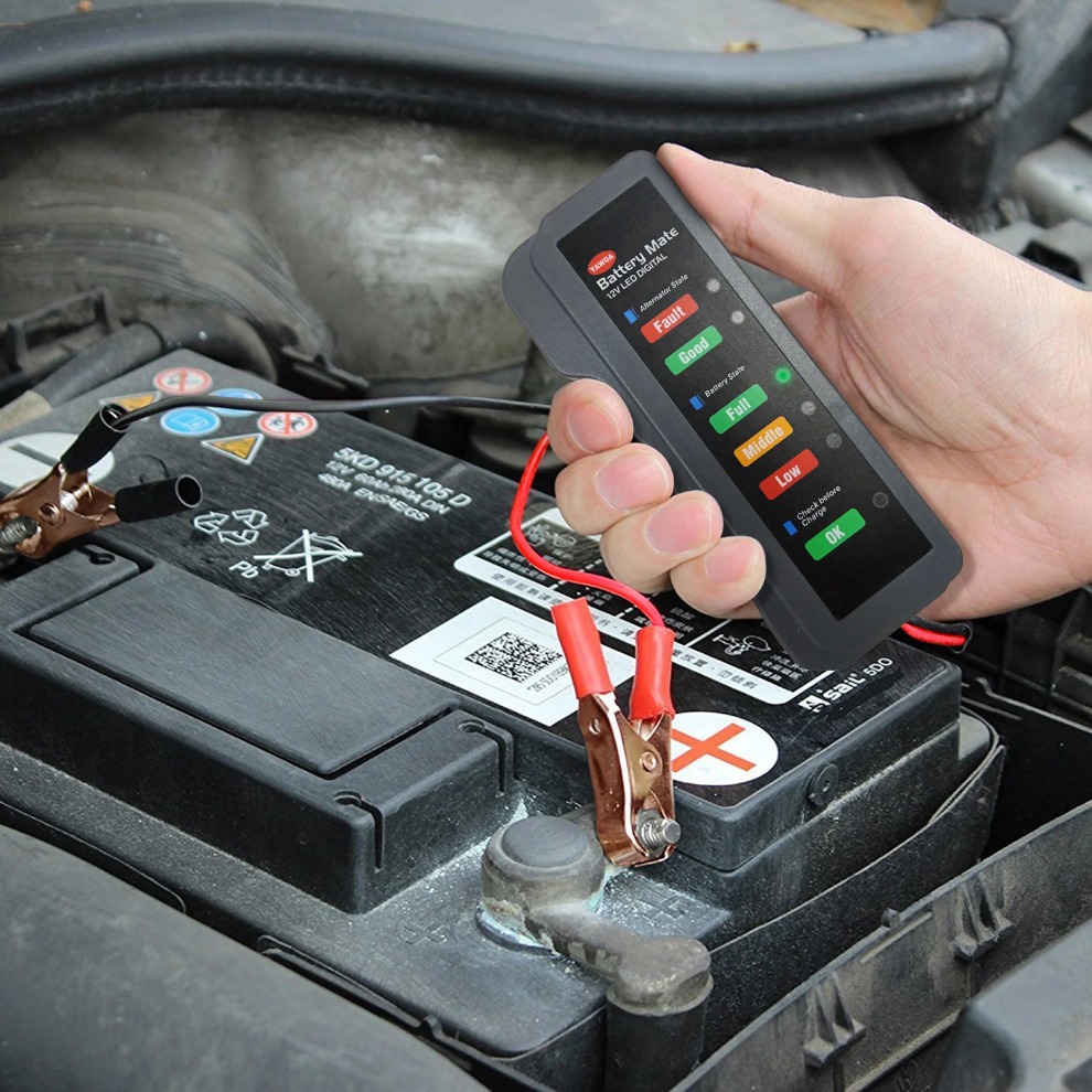 جهاز اختبار بطارية السيارة الص - مراجعة Alternator Tester Digital Diagnostic Tool وسعره