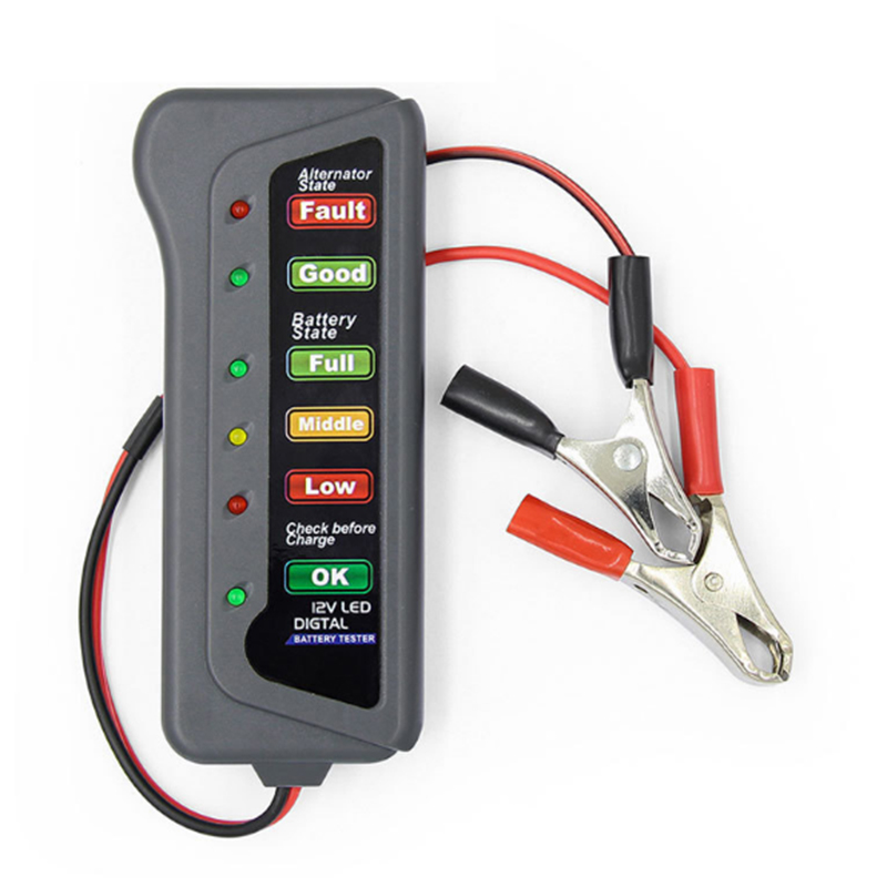 جهاز اختبار بطارية السيارة ، م - مراجعة Alternator Tester Digital Diagnostic Tool وسعره