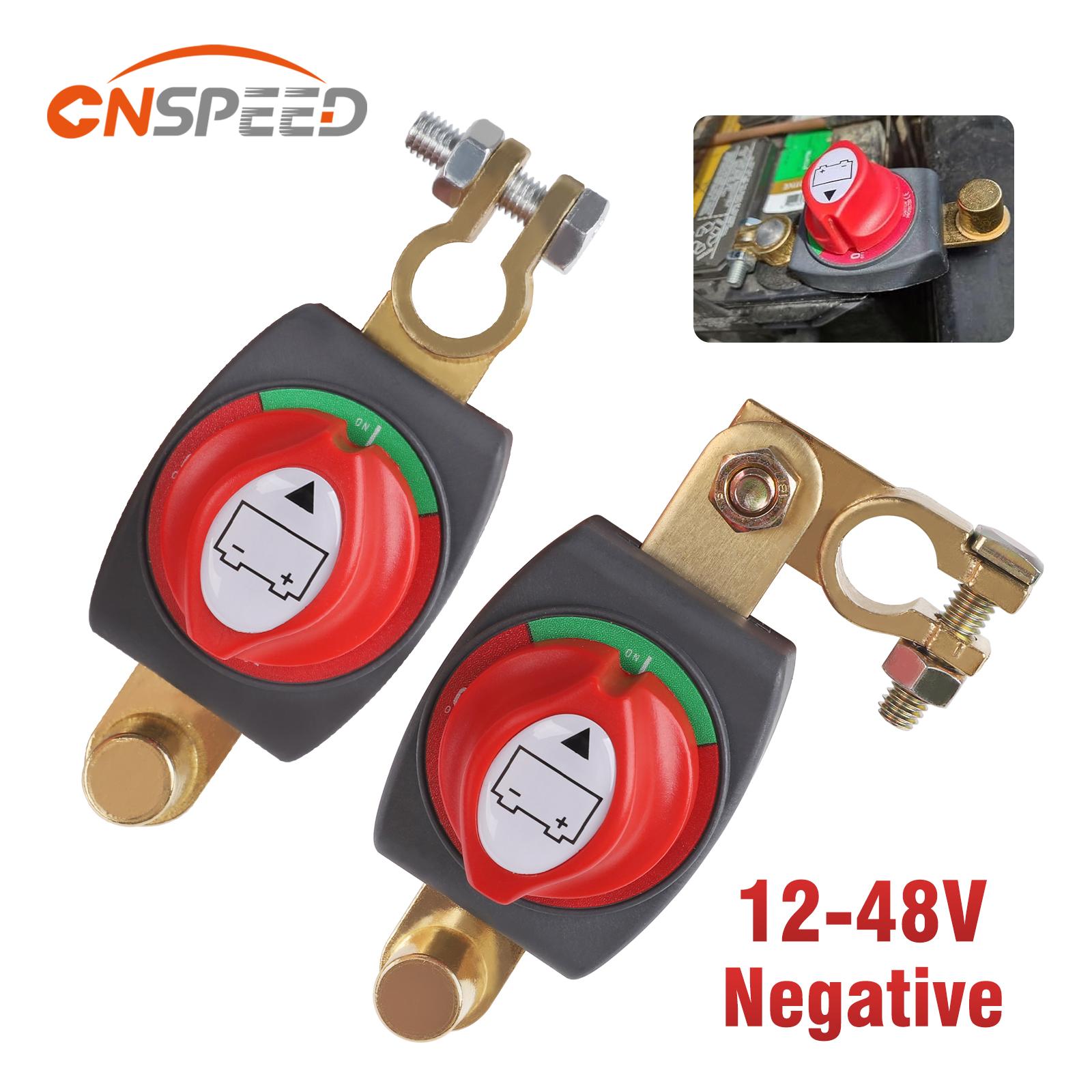 CNSPEED 12 فولت-48 فولت أعلى آ - مراجعة Battery Disconnect Switch Master Cut Off وسعره