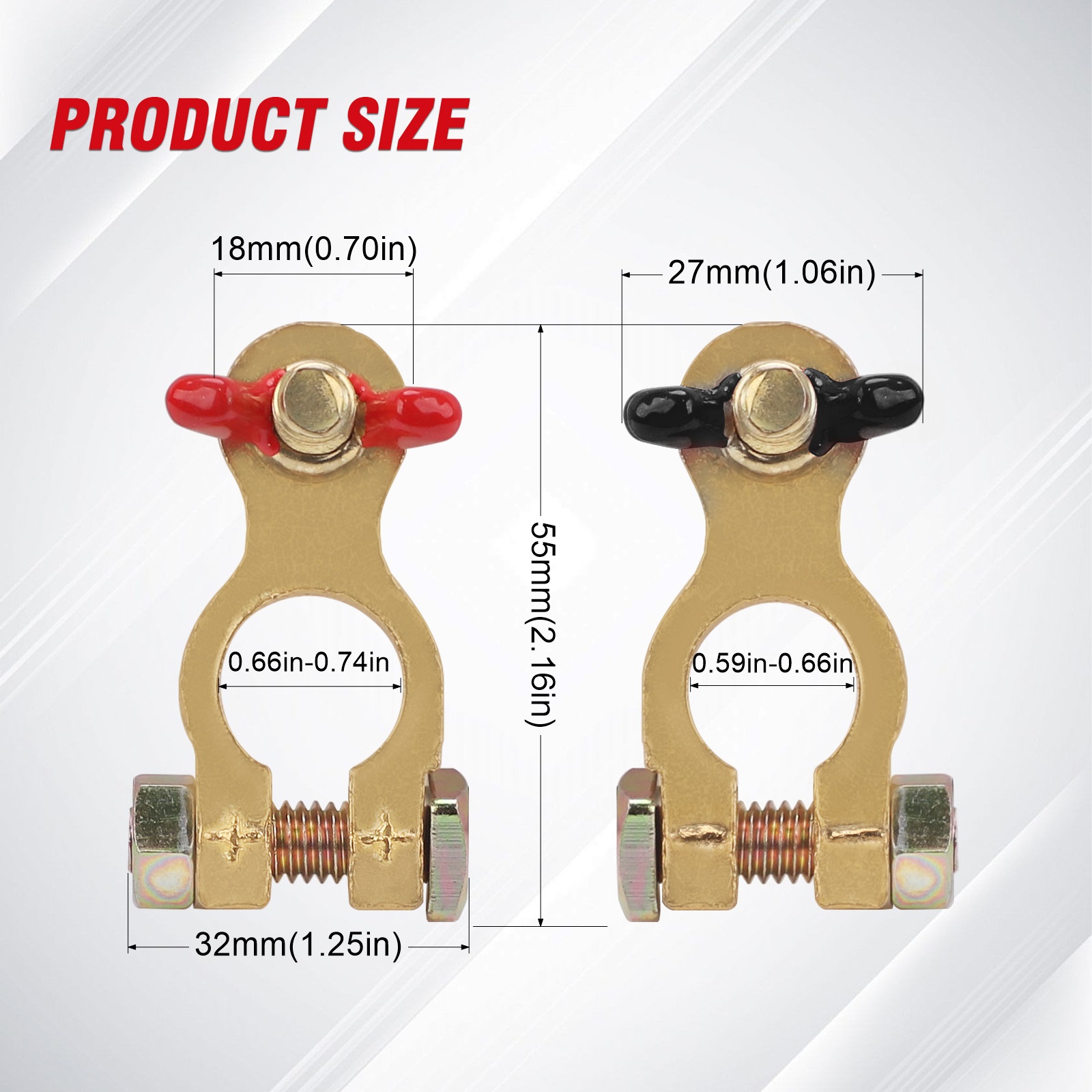 سيارة شاحنة قارب قافلة CNSPEED - مراجعة Battery Terminal Clamps Quick Release Brass وسعره