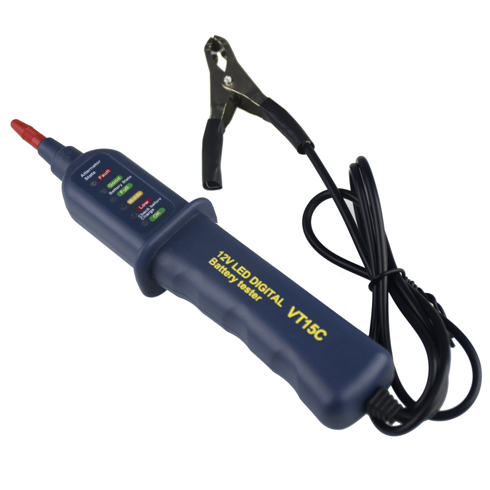 جهاز اختبار بطارية السيارة الص - مراجعة Alternator Tester Digital Diagnostic Tool وسعره