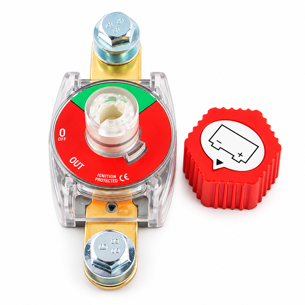 مفتاح فصل البطارية 275A، مثبت  - مراجعة Battery Disconnect Switch Master Cut Off وسعره
