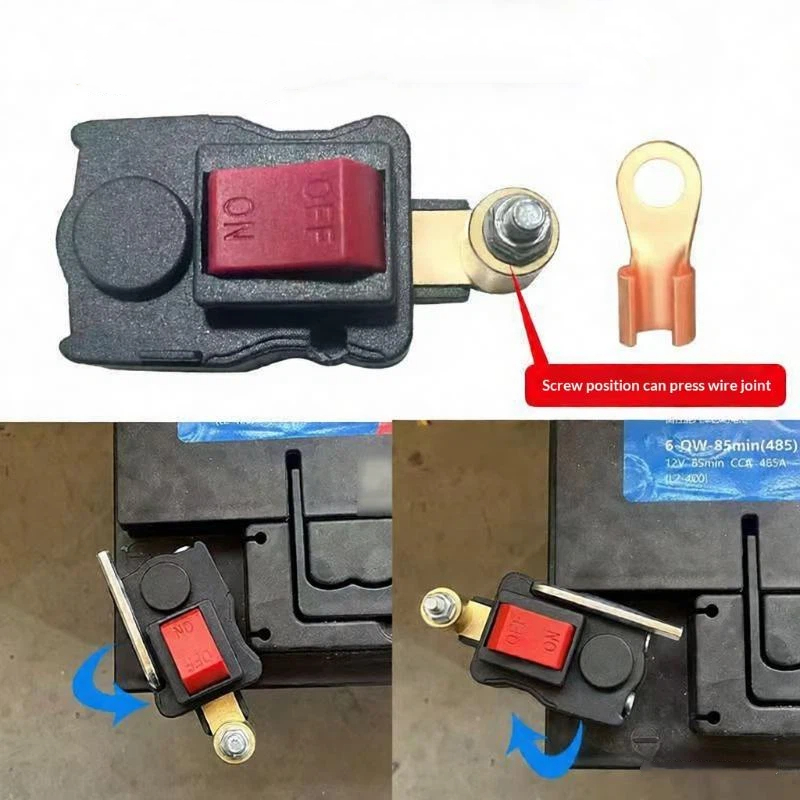 مفتاح فصل بطارية السيارة مع شا - مراجعة Battery Disconnect Switch Master Cut Off وسعره