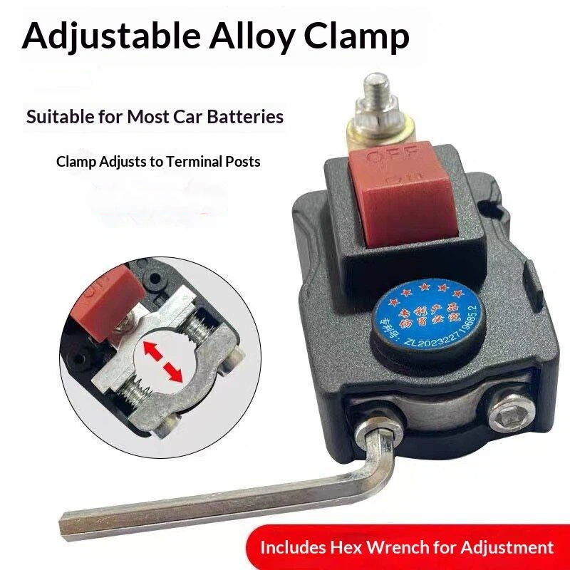 مفتاح فصل بطارية السيارة مع شا - مراجعة Battery Disconnect Switch Master Cut Off وسعره