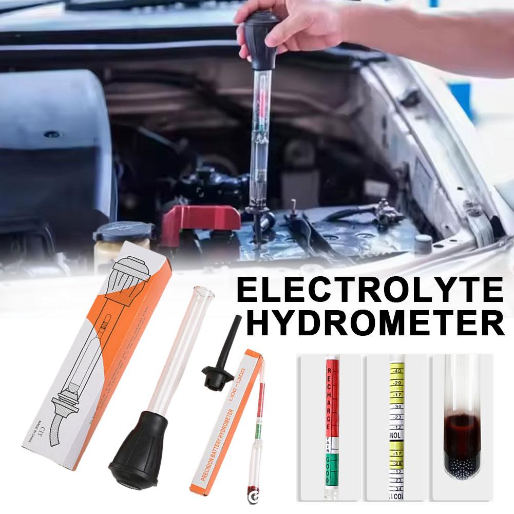 مقياس كثافة السائل الكهربائي ل - مراجعة Battery Hydrometer Specific Gravity Tester وسعره