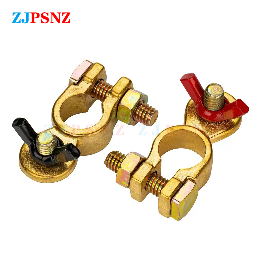 موصل طرف بطارية السيارة، مشبك  - مراجعة Battery Terminal Clamps Quick Release Brass وسعره