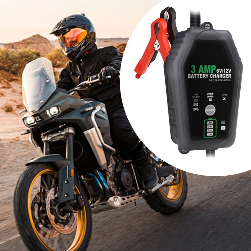 3000mA 6 فولت 12 فولت التلقائي - مراجعة Lifepo4 Battery Charger Smart Automatic وسعره