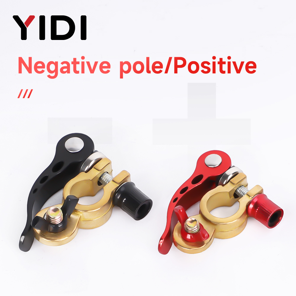 زوج واحد من موصلات بطارية السي - مراجعة Battery Terminal Clamps Quick Release Brass وسعره